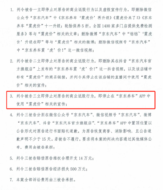 独家|双11大战打响，途虎起诉京东养车禁止其使用“震虎价”开庭