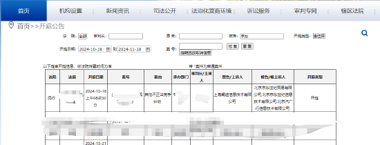 独家|双11大战打响，途虎起诉京东养车禁止其使用“震虎价”开庭